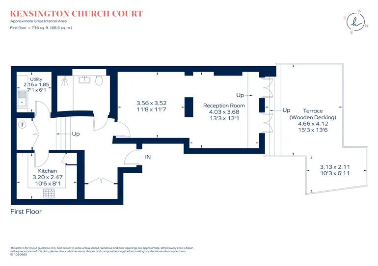 Floorplan 1 for Kensington Church Court London W8