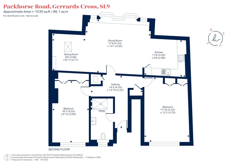 Floorplan 1 for Packhorse Road, Gerrards Cross, SL9