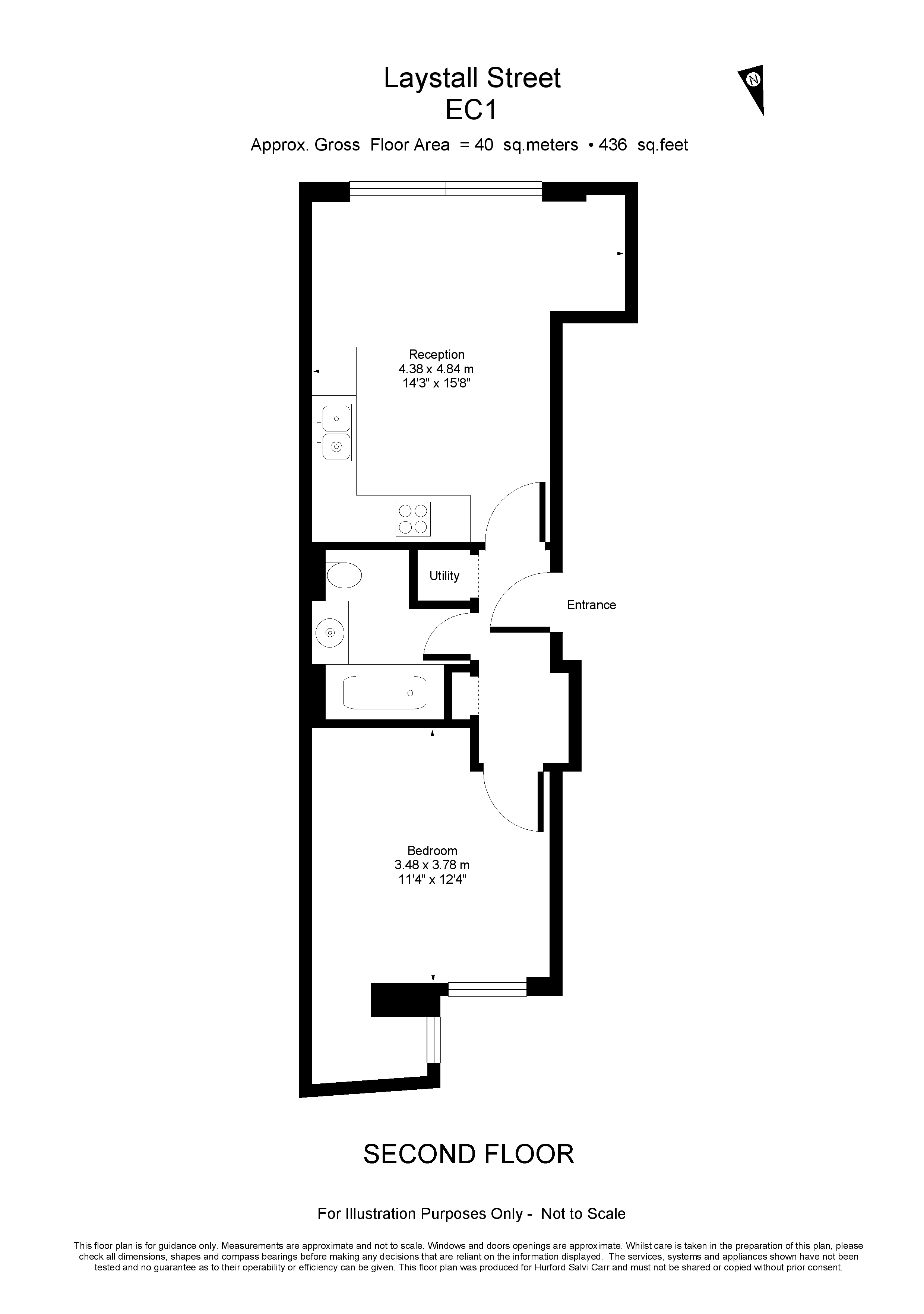 Laystall Street, Clerkenwell, London, EC1R floorplan