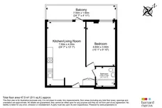 East Acton Lane, London floorplan 1 out of 1