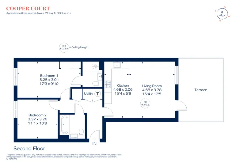 Floorplan 1 for High Street, London, N8