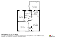 Hawksbridge Close, Eastbourne floorplan 1 out of 1