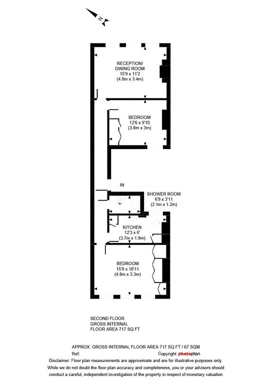 Floorplan 1 for Haverstock Hill Belsize Park NW3