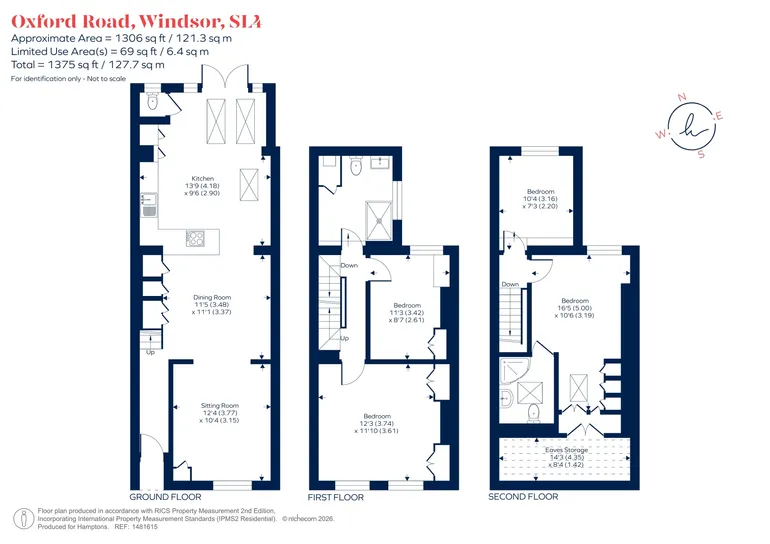 Floorplan 1 for Oxford Road Windsor SL4
