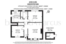 Avon Close, WORCESTER PARK floorplan 1 out of 1