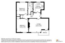 Tennyson Drive, Glasgow floorplan 1 out of 1