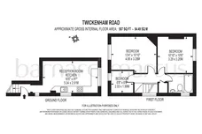 Twickenham Road, Hanworth, FELTHAM floorplan 1 out of 1