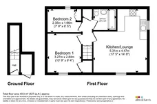 Anchor Wynd, Paisley floorplan 1 out of 1