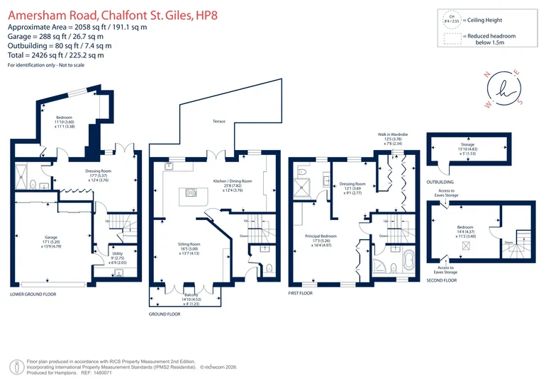 Floorplan 1 for Amersham Road, Chalfont St. Giles, HP8