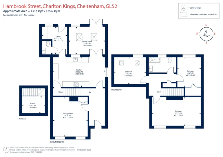 Floorplan 1 for Hambrook Street, Cheltenham, GL52