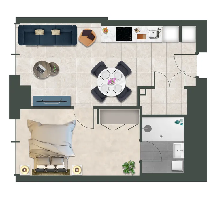 Floorplan 1 for The Lexington, 3b William Jessop Way, L3