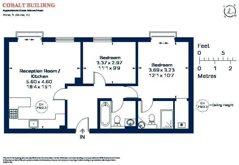 Floorplan 1 for Bridgewater Square London EC2Y