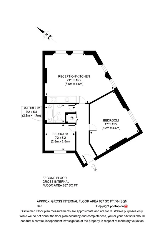 Floorplan 1 for Kilburn High Road London NW6