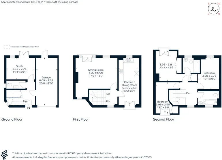 Floorplan 1 for King Stable Street Windsor SL4