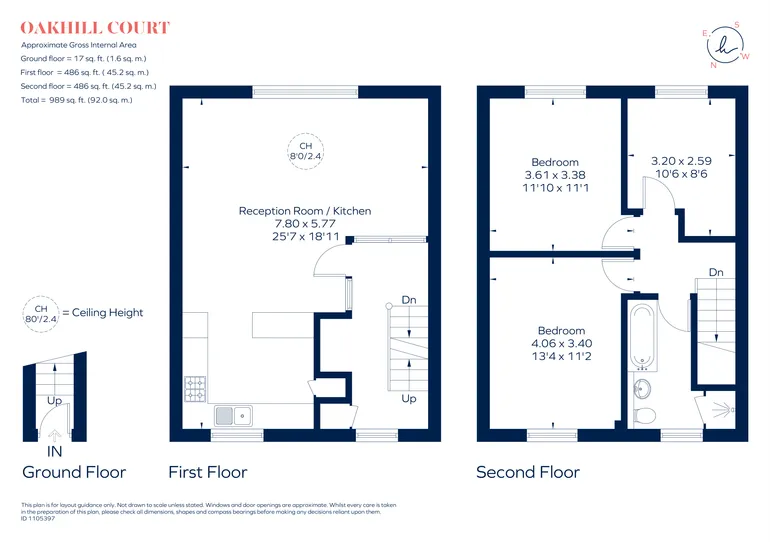 Floorplan 1 for Edge Hill London SW19