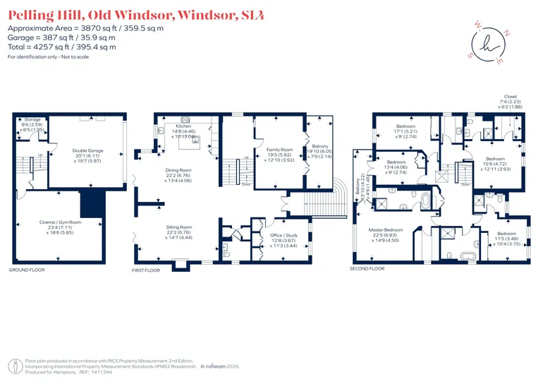 Floorplan 1 for Pelling Hill Old Windsor SL4