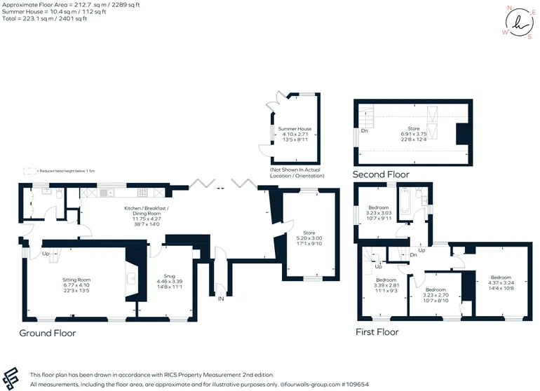 Floorplan 1 for Nr. Ampney Crucis, Cirencester, GL7