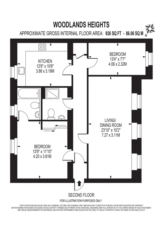 Floorplan 1 for Vanbrugh Hill, SE3