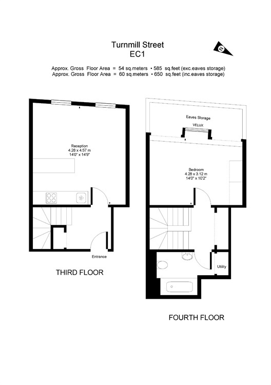 Turnmill Street, Clerkenwell, London, EC1M floorplan