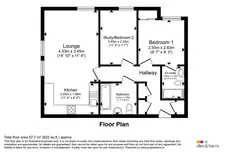 Semington Strand, Swindon floorplan 1 out of 1