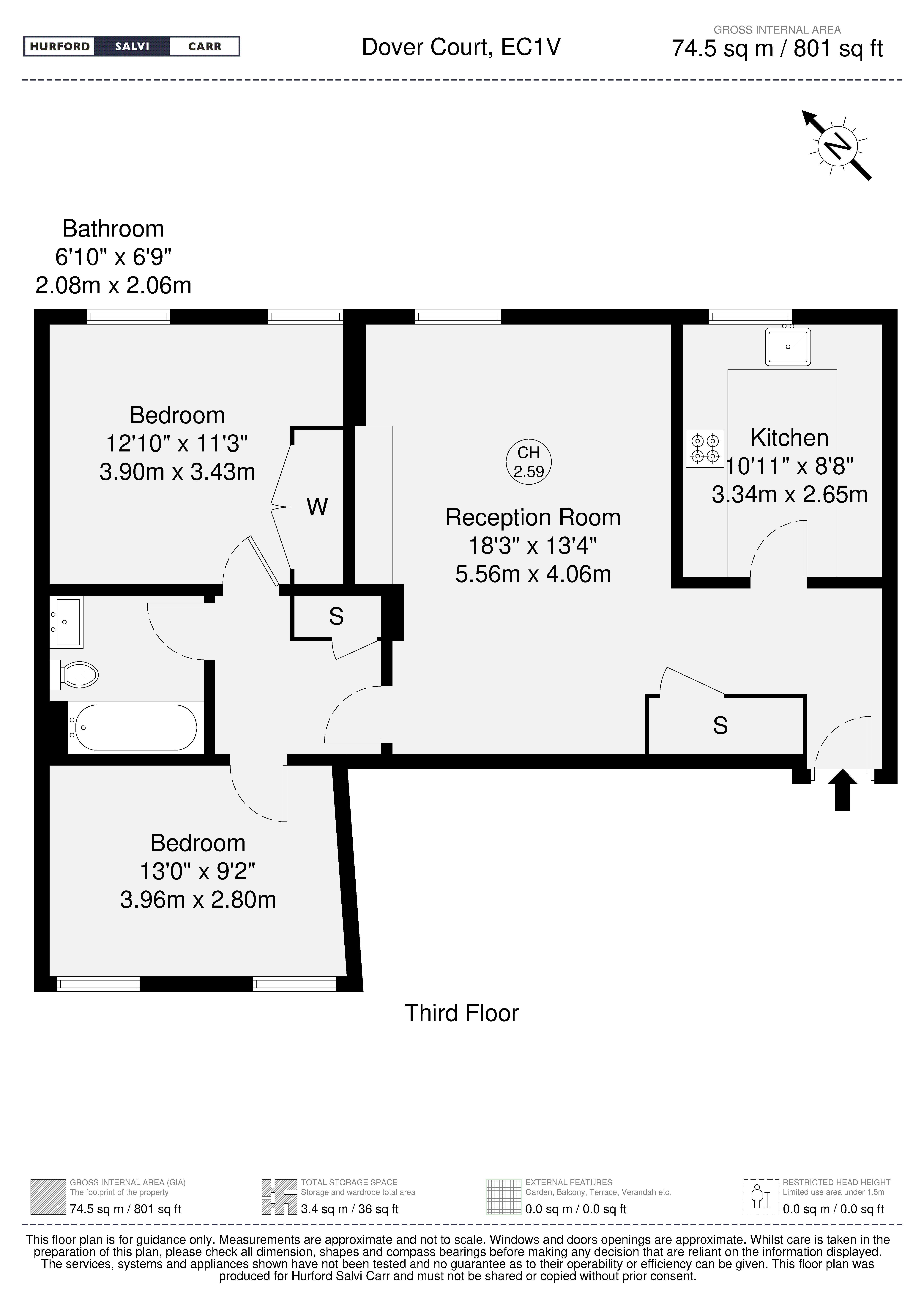 St John Street, London, EC1V floorplan