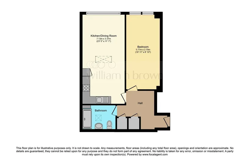 Apartment Eight Gemstone House, Stevenage floor plan