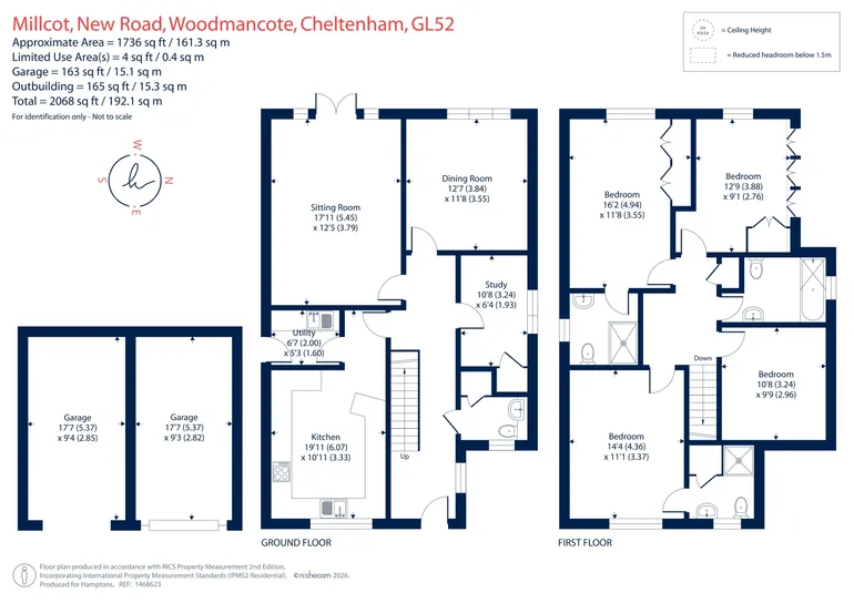 Floorplan 1 for New Road, Cheltenham, GL52