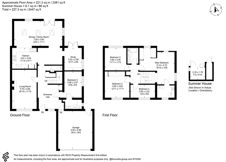 Floorplan 1 for Eastmoor Park, Harpenden, AL5