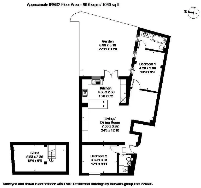 Floorplan 1 for Kings Road Windsor SL4