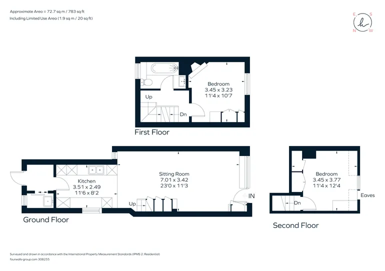 Floorplan 1 for Castle Street Farnham GU9
