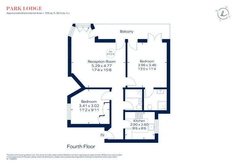 Floorplan 1 for Park Close Knightsbridge SW1X