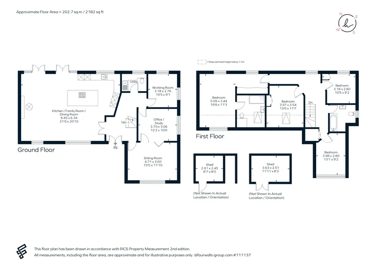 Floorplan 1 for Northleigh, Bradford-On-Avon, BA15