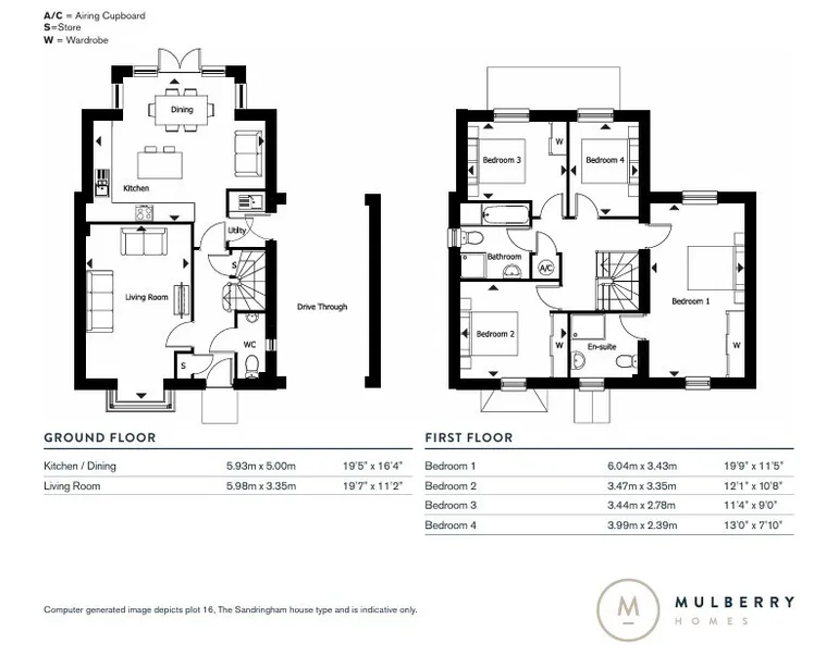 Floorplan 1 for Waters Lane, Middleton Cheney, OX17