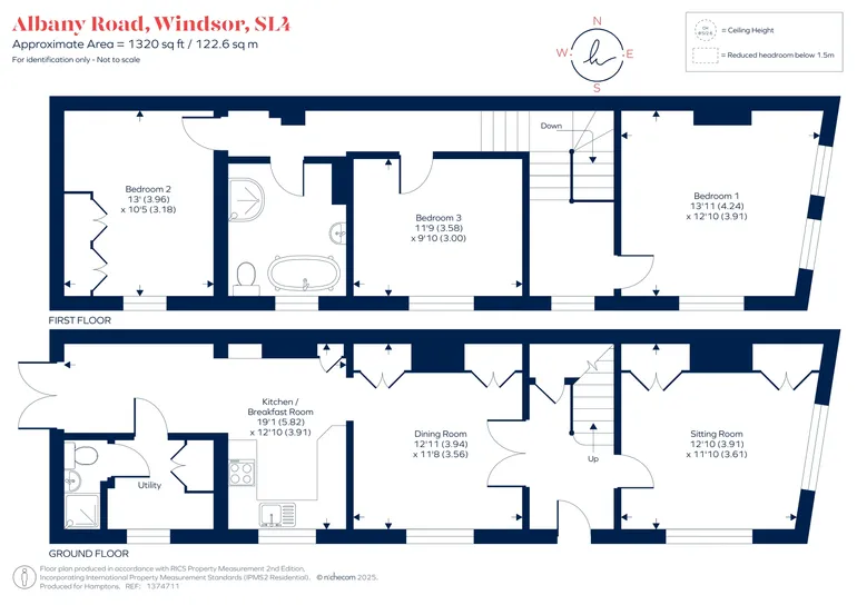Floorplan 1 for Albany Road Windsor SL4