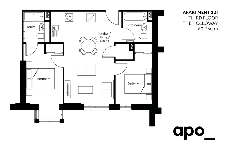 Floorplan 1 for The Holloway, 12 Ellis St Birmingham B1