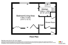 Kitchener Road, Southampton floorplan 1 out of 1