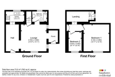 Creamery Lane, Parwich, Ashbourne floorplan 2 out of 2