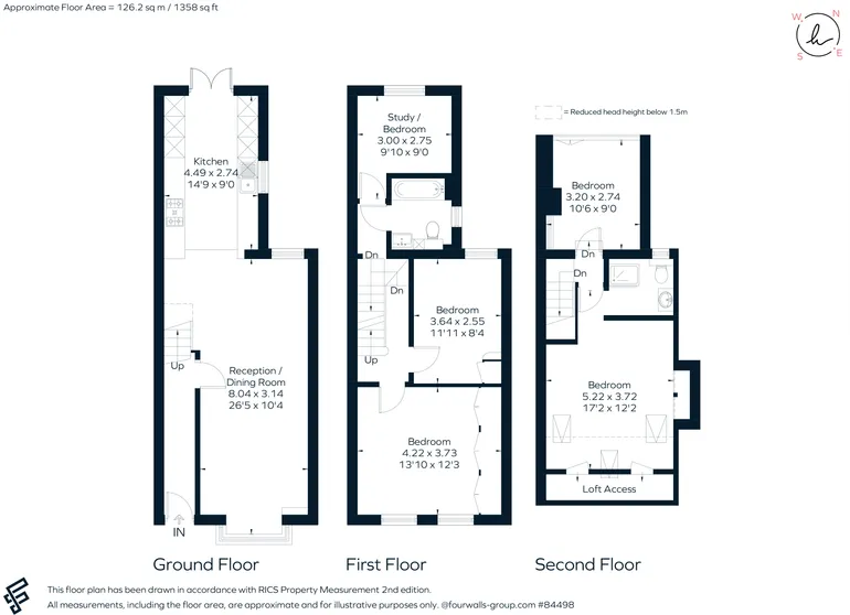 Floorplan 1 for Victor Road, Windsor, SL4
