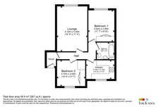 Hudson Close, Eastbourne floorplan 1 out of 1