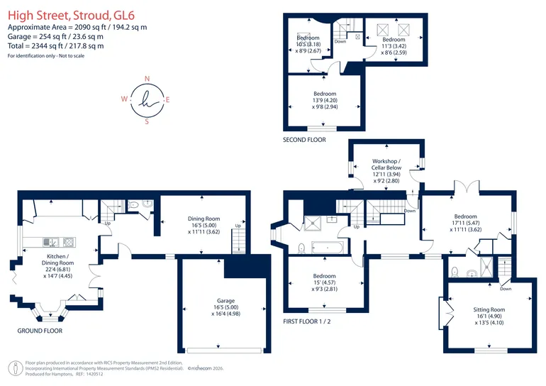 Floorplan 1 for High Street, Chalford, GL6