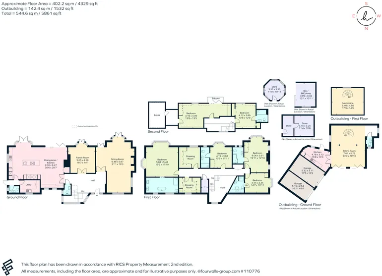 Floorplan 1 for St. Anns Hill Road, Chertsey, KT16