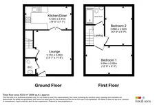 Glessing Road, Stone Cross, Pevensey floorplan 1 out of 1