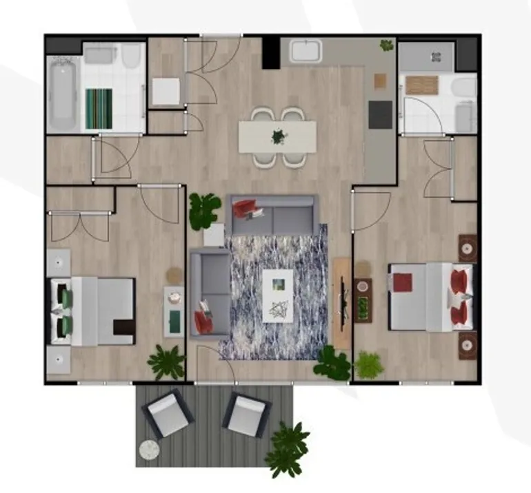 Floorplan 1 for Momento Elephant  Castle London SE17