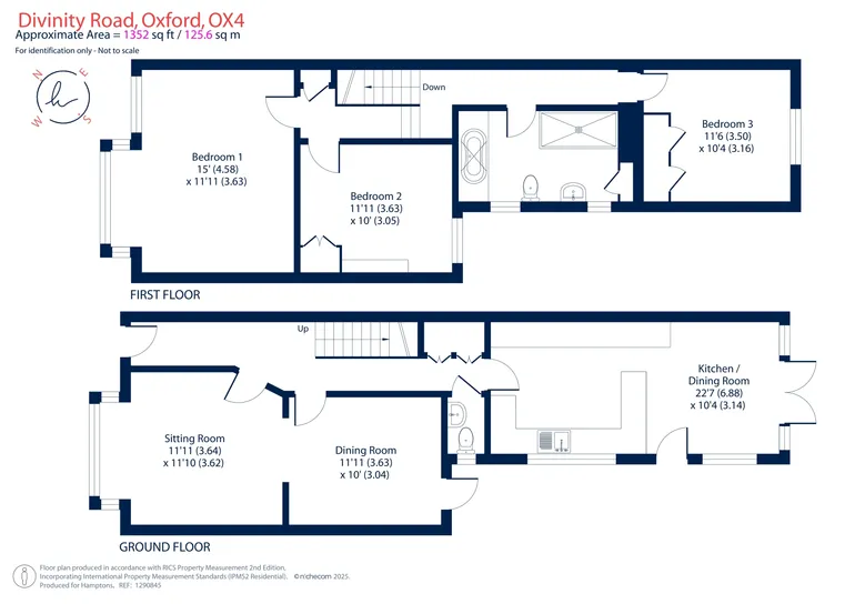 Floorplan 1 for Divinity Road Oxford OX4