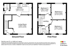 Shirley Crescent, Wyke, Bradford floorplan 1 out of 1