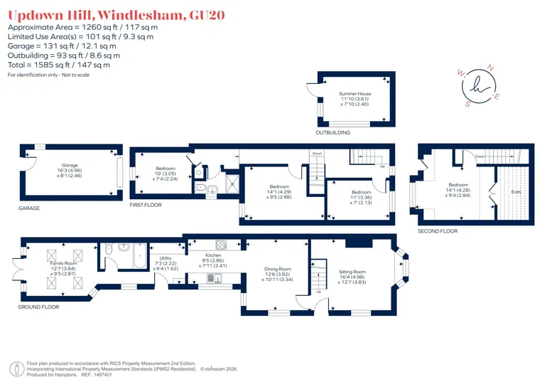 Floorplan 1 for Updown Hill, Windlesham, GU20