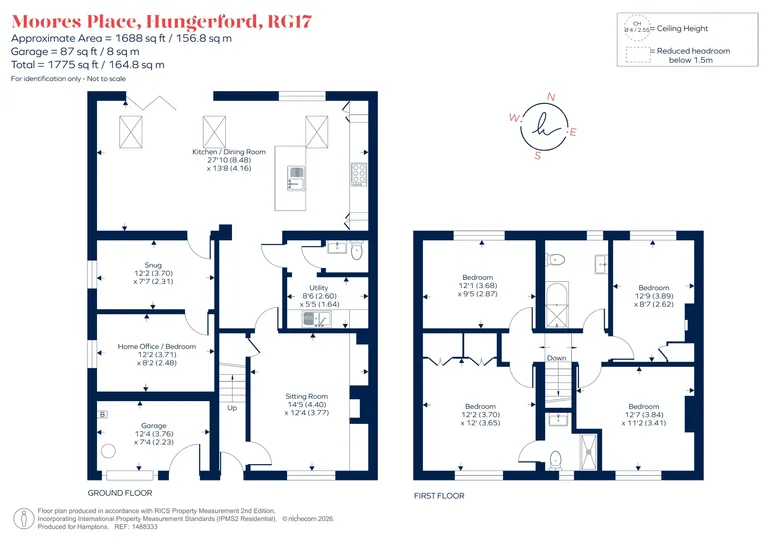 Floorplan 1 for Moores Place, Hungerford, RG17