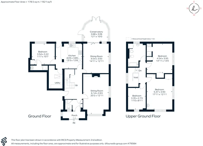 Floorplan 1 for Park Gardens Bath BA1
