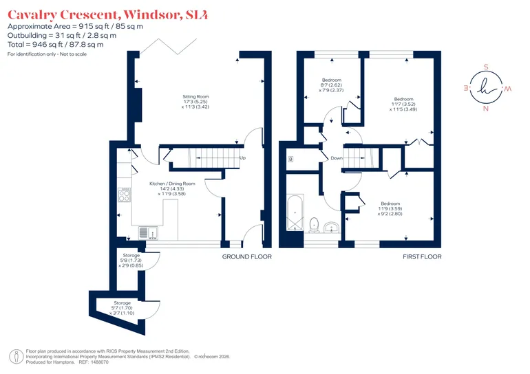 Floorplan 1 for Cavalry Crescent Windsor SL4