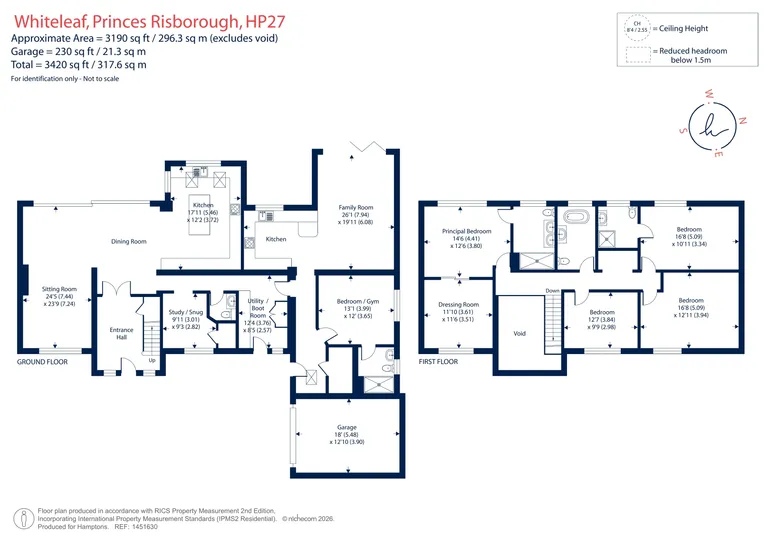 Floorplan 1 for Upper Icknield Way Princes Risborough HP27